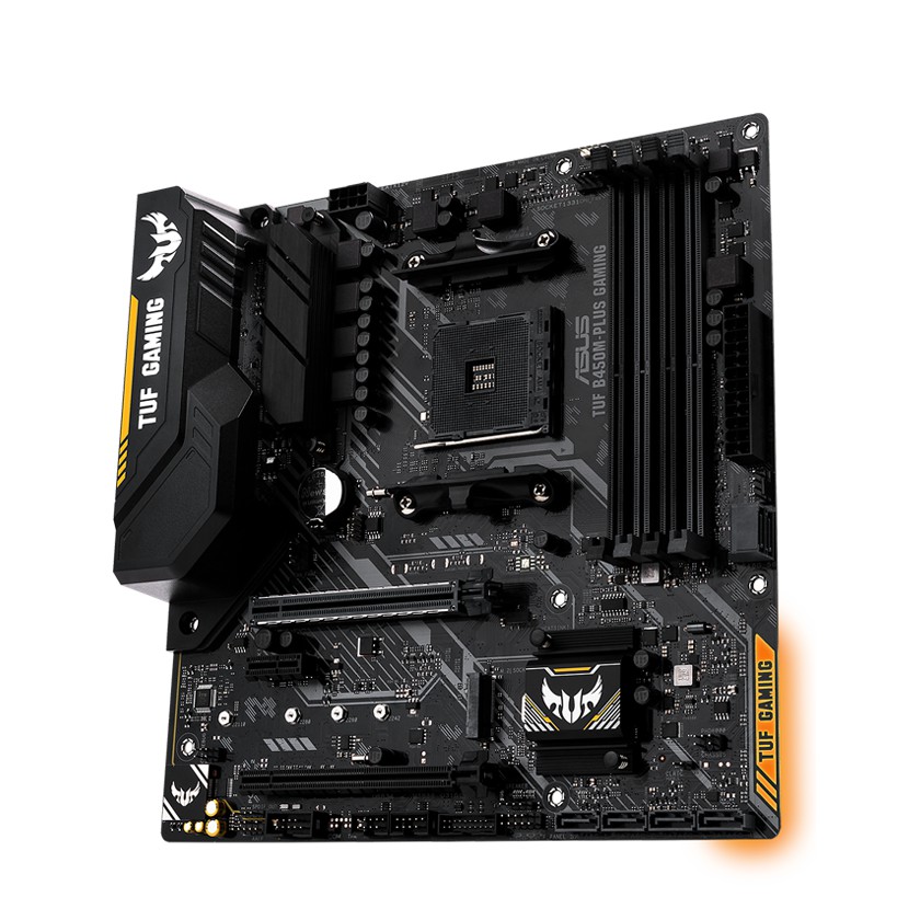 Bo mạch chủ mainboard ASUS TUF B450M-PLUS GAMING AMD B450 - Hàng Chính Hãng