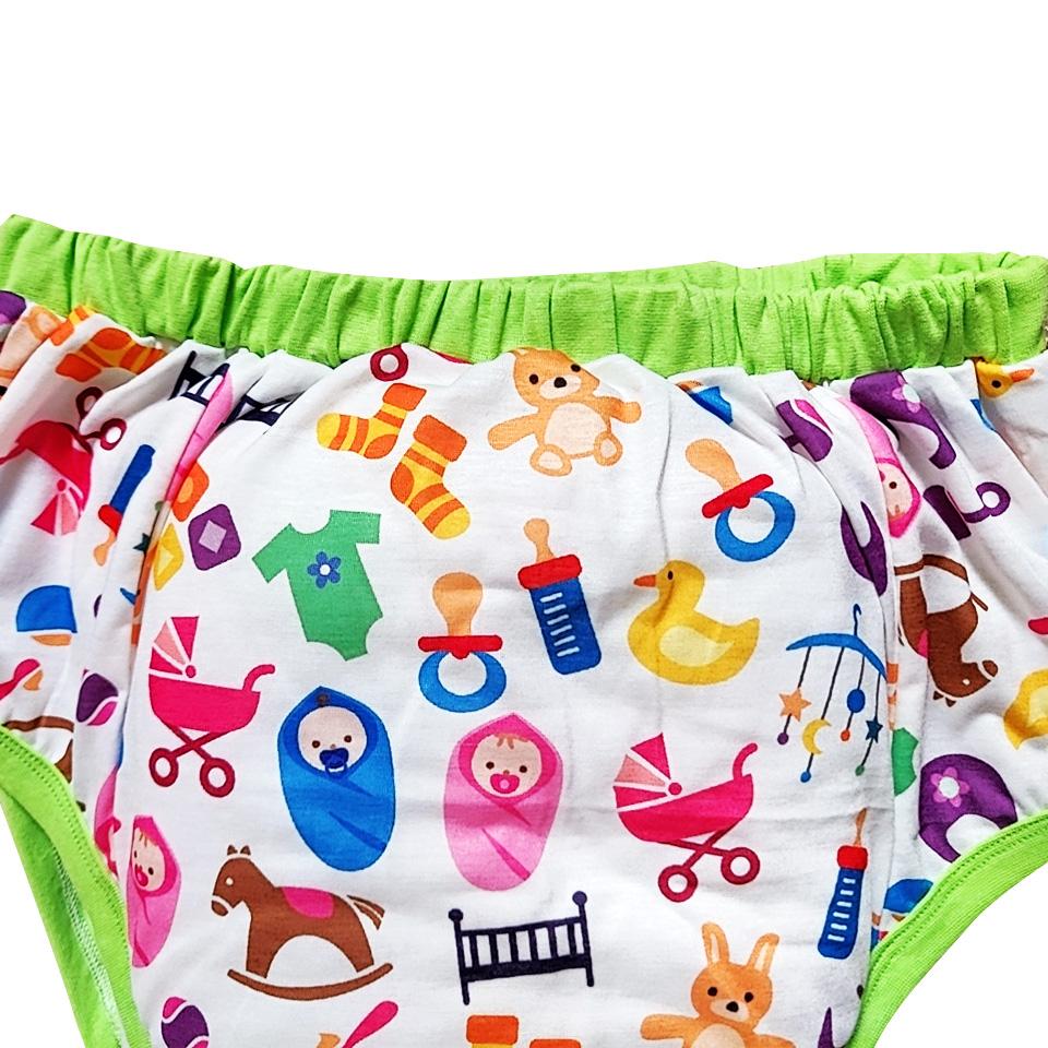 Cotton Người Lớn Bé Lót Tã Chống Thấm Nước Có Thể Tái Sử Dụng Có Thể Giặt Clotch Tã Người Lớn Tã Bao Traning Quần Lót Tã Bỏ Túi