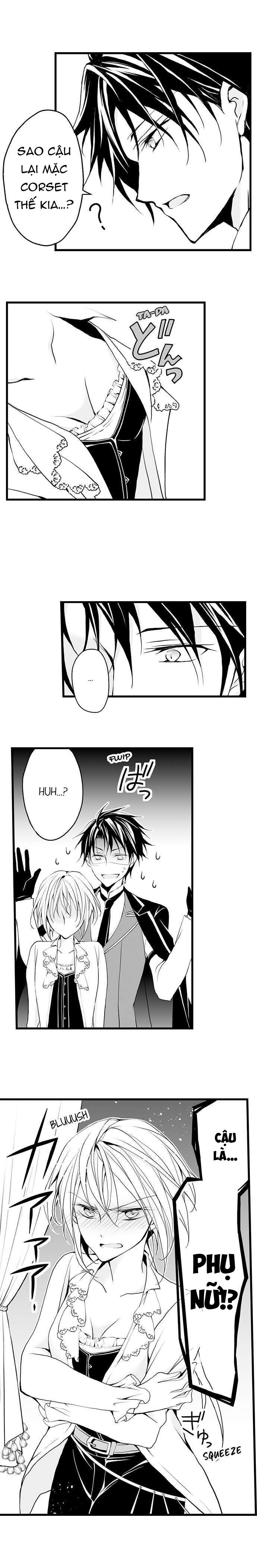 [15+] chuyển sinh thành hoàng tử phản diện, nhưng thực ra nam phản diện đó lại là con gái chapter 3.1 3