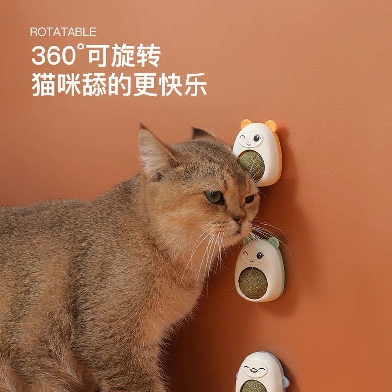 Đồ chơi cỏ nén canip hình chuột đáng yêu Cho mèo