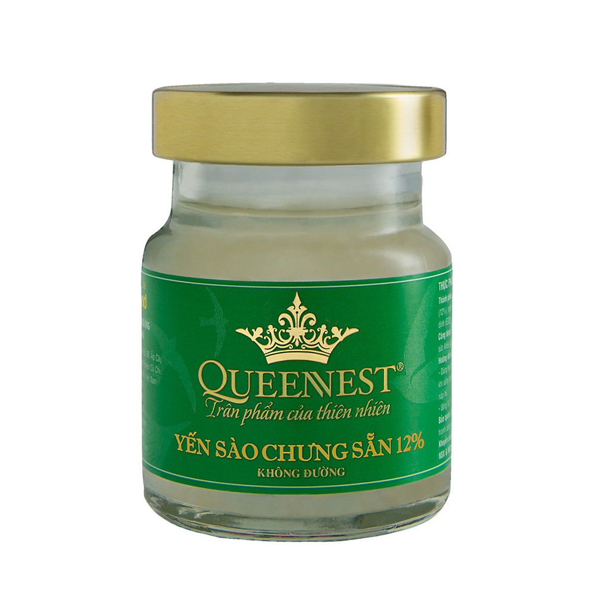 Yến sào chưng sẵn QUEENNEST 12% (Hũ 70ml)