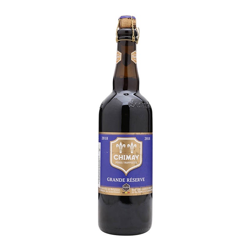 Chai Bia Bỉ Chimay xanh (Blue cap 9%) (750ml/chai)