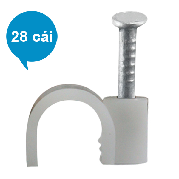 4 Bịch Đinh Móc Dây Điện Size Nhỏ Cỡ Cáp Đồng Trục,Tivi
