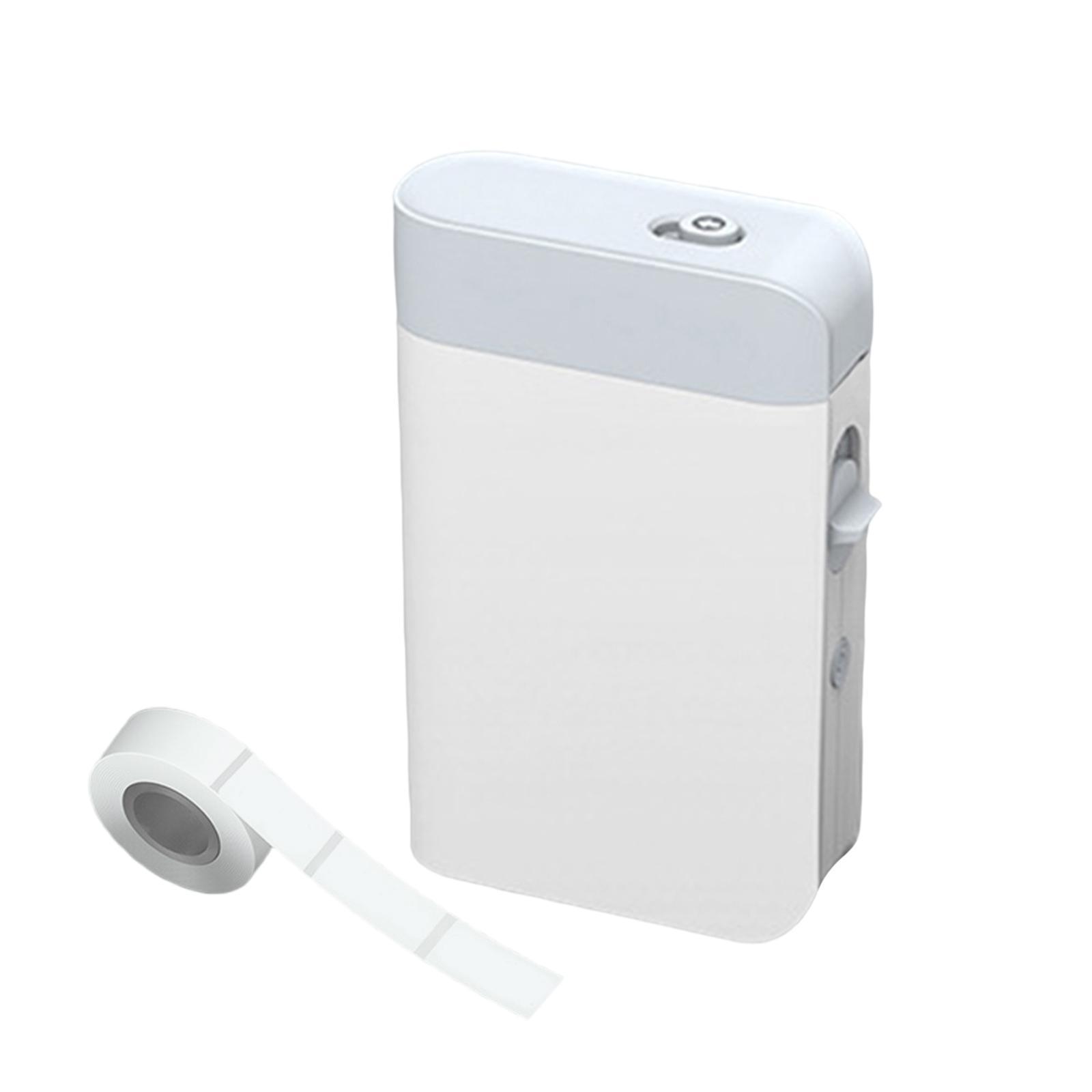 Mini Thermal Label Printer Bluetooth Sticker Maker Wireless for Home Office