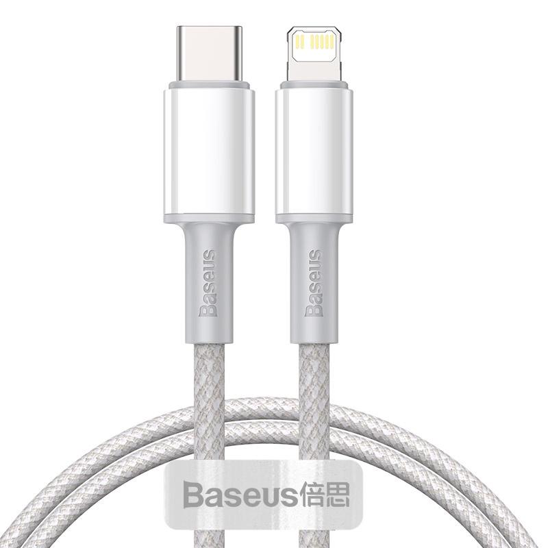 Cáp sạc nhanh Series Baseus Highh Densityy Braided C to L 20W