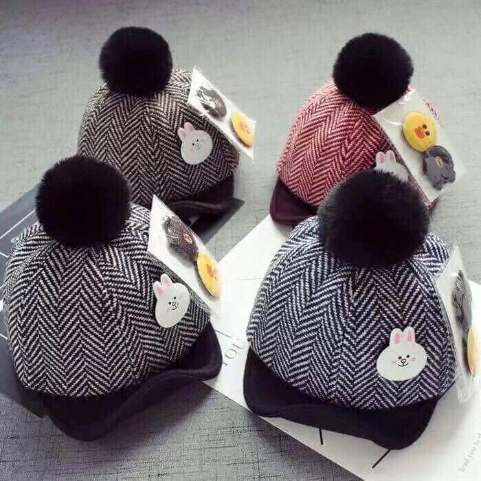 Mũ lưỡi trai quả bông