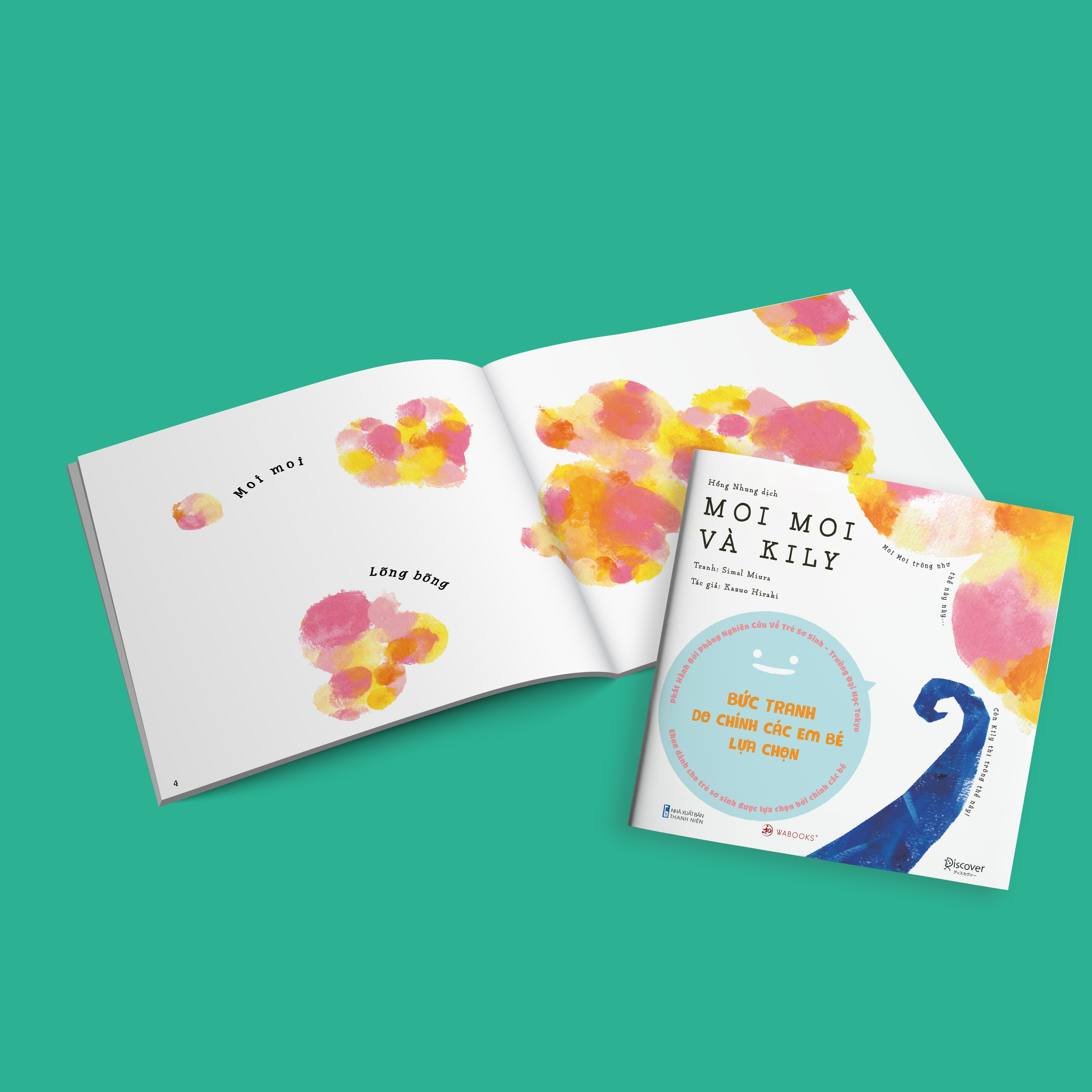 Sách Ehon Moi Moi Và Những Người Bạn - Moi Moi Và Kily