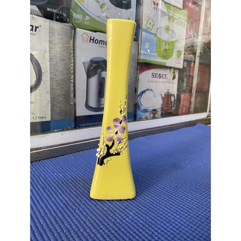 Lọ hoa mai bát tràng vuông và tròn size mini để bàn đẹp rẻ
