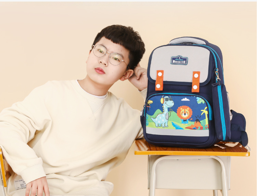 Balo học sinh tiểu học lớp 1 đến lớp 3 siêu nhẹ chống gù chống nước cao cấp phong cách mới