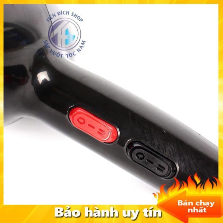 Máy sấy tóc công suất lớn DELIYA 8018 2 chiều nóng lạnh, tặng kèm ngay bộ 5 đầu phụ kiện làm tóc cao cấp