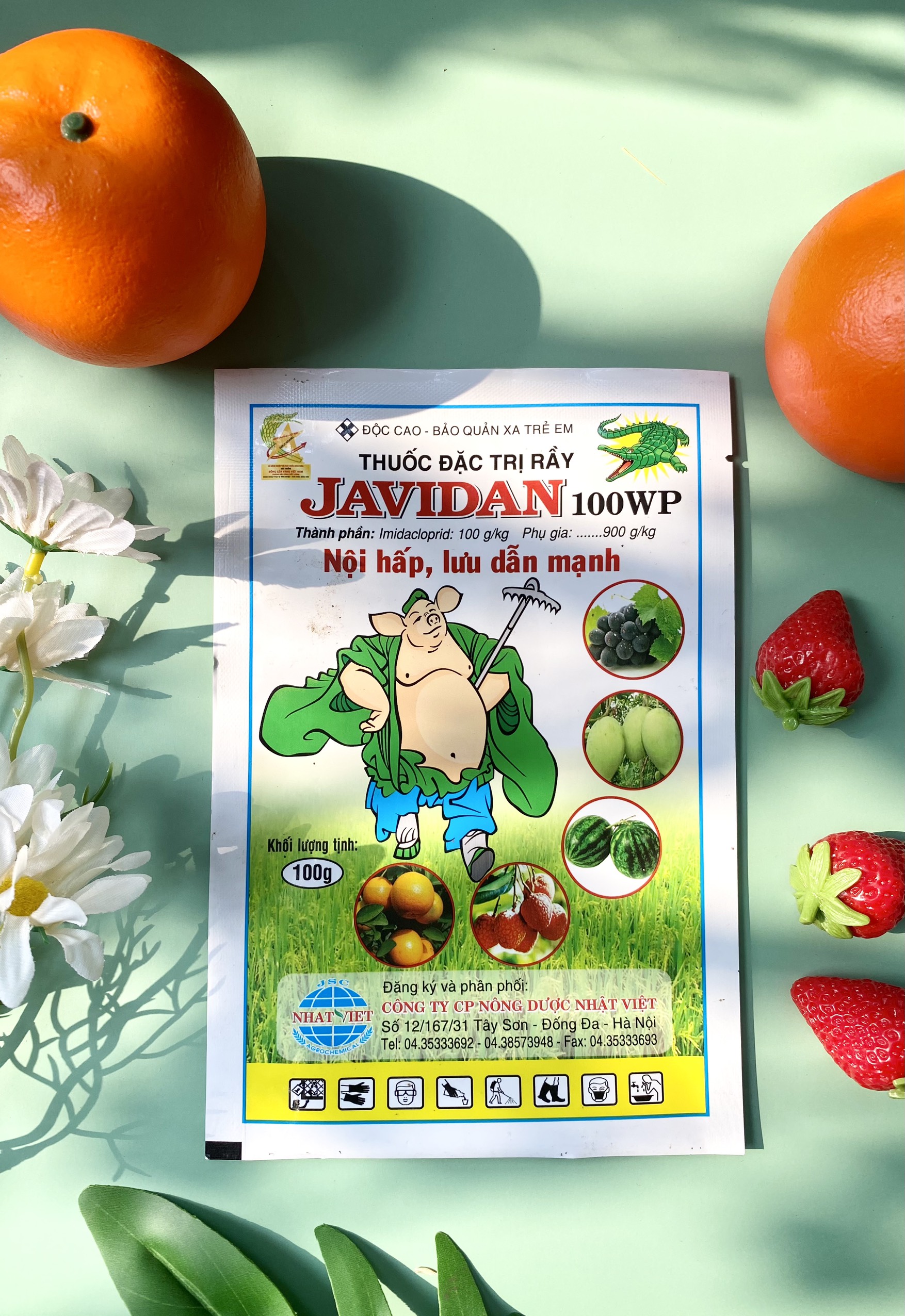 Trừ sâu dạng hạt Javidan 100WP 100g trừ côn trùng chích hút