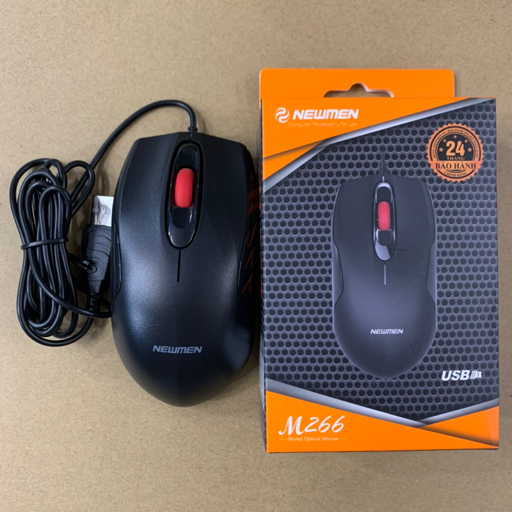CHUỘT NEWMEN M266 CHÍNH HÃNG- KẾT NỐI DÂY USB