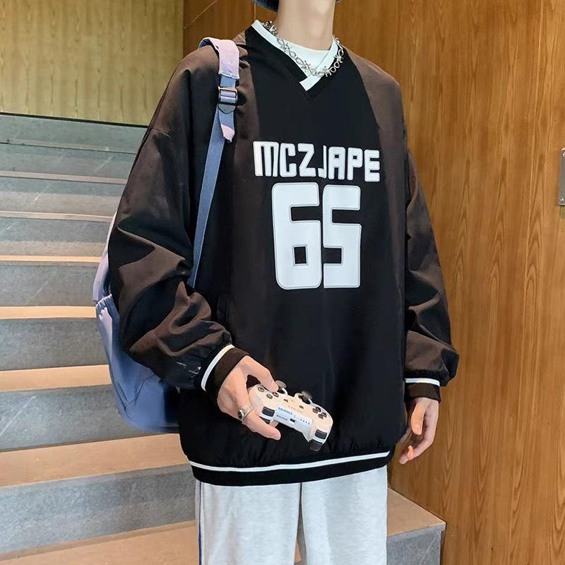 Áo sweater nỉ bông unisex in số 26 form rộng dài tay mặc cặp nam nữphù hợp phong cách hàn quốcÁo nỉ sweater cặp đôi nam nữ Yinxx, áo tay dài nỉ bông unisex, Áo Sweater nỉ form rộng chuẩn UNISEX OVERSIZE cực đẹp