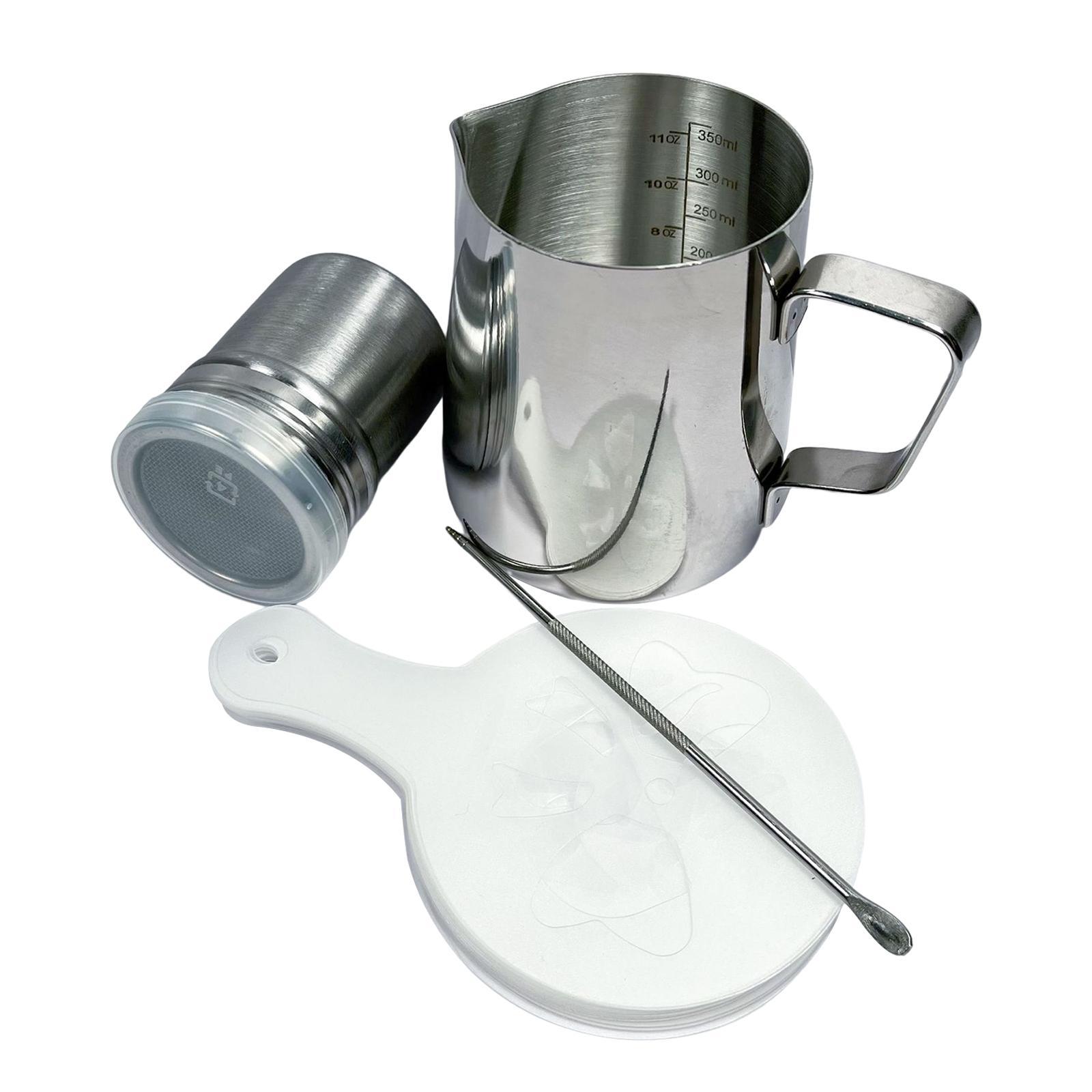 Stainless Steel Milk Frothing Cups for Home