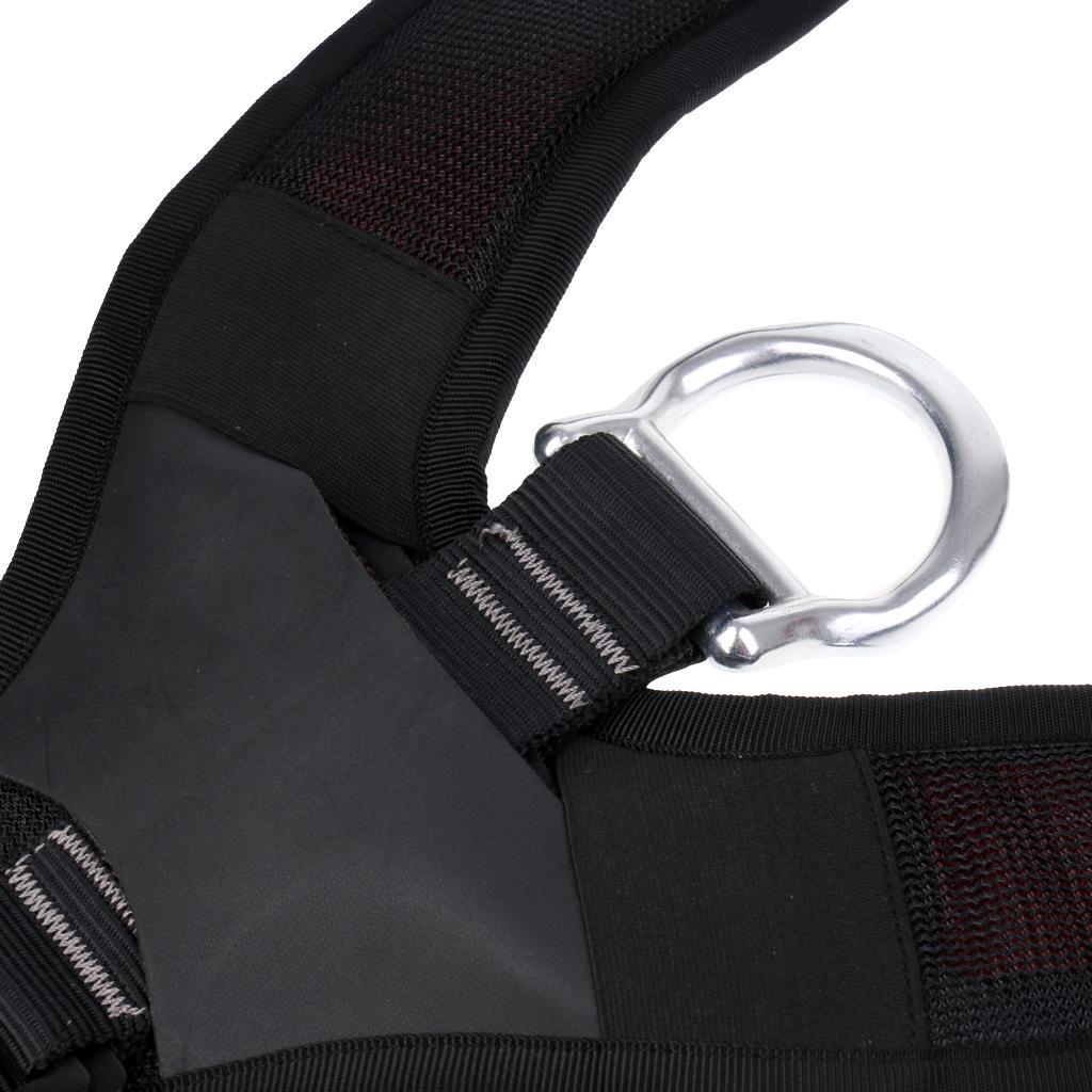 Professional Shoulder Strap for Climbing Seat Harness with 60cm Fall Protection Rope