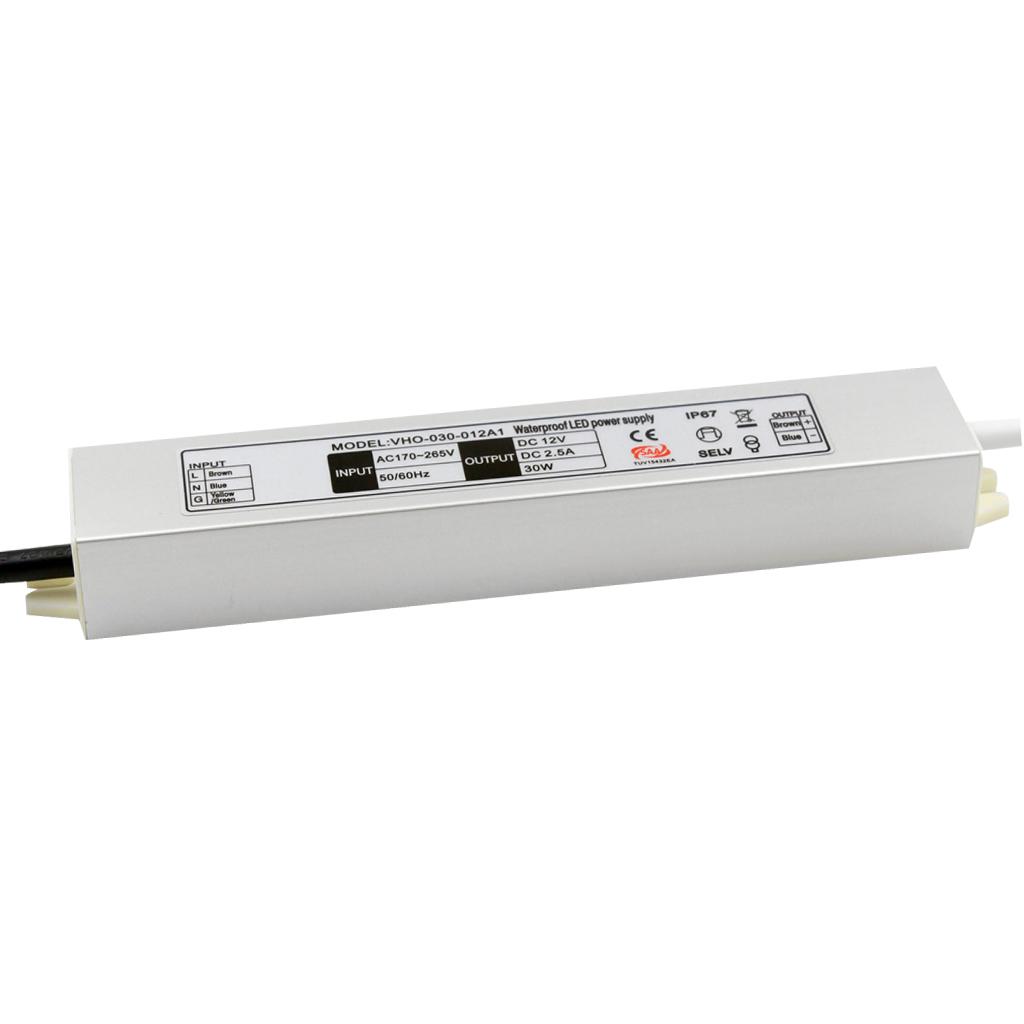 Led Ngoài Trời Máy Biến Áp, 30W Driver 12V DC Đầu Ra, IP67 Cấp Nguồn Đèn Led