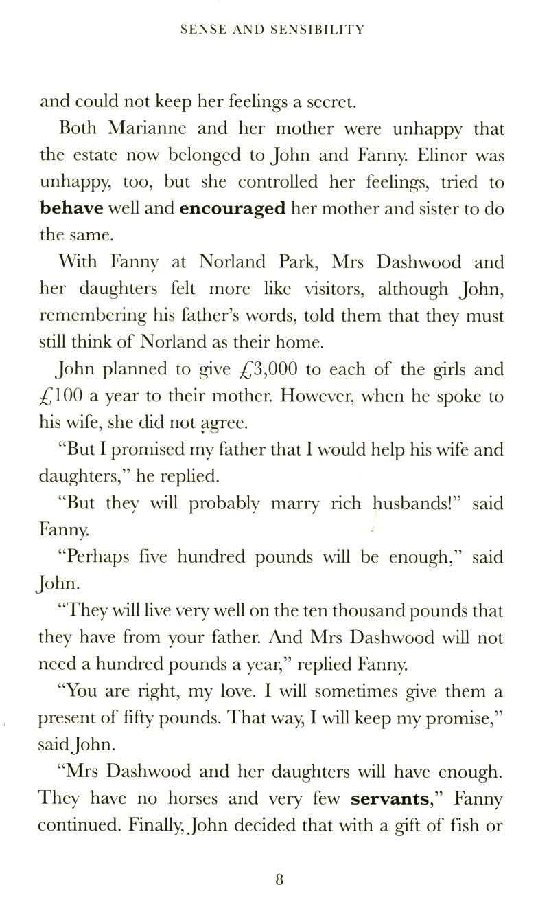 Penguin Readers Level 5: Sense And Sensibility