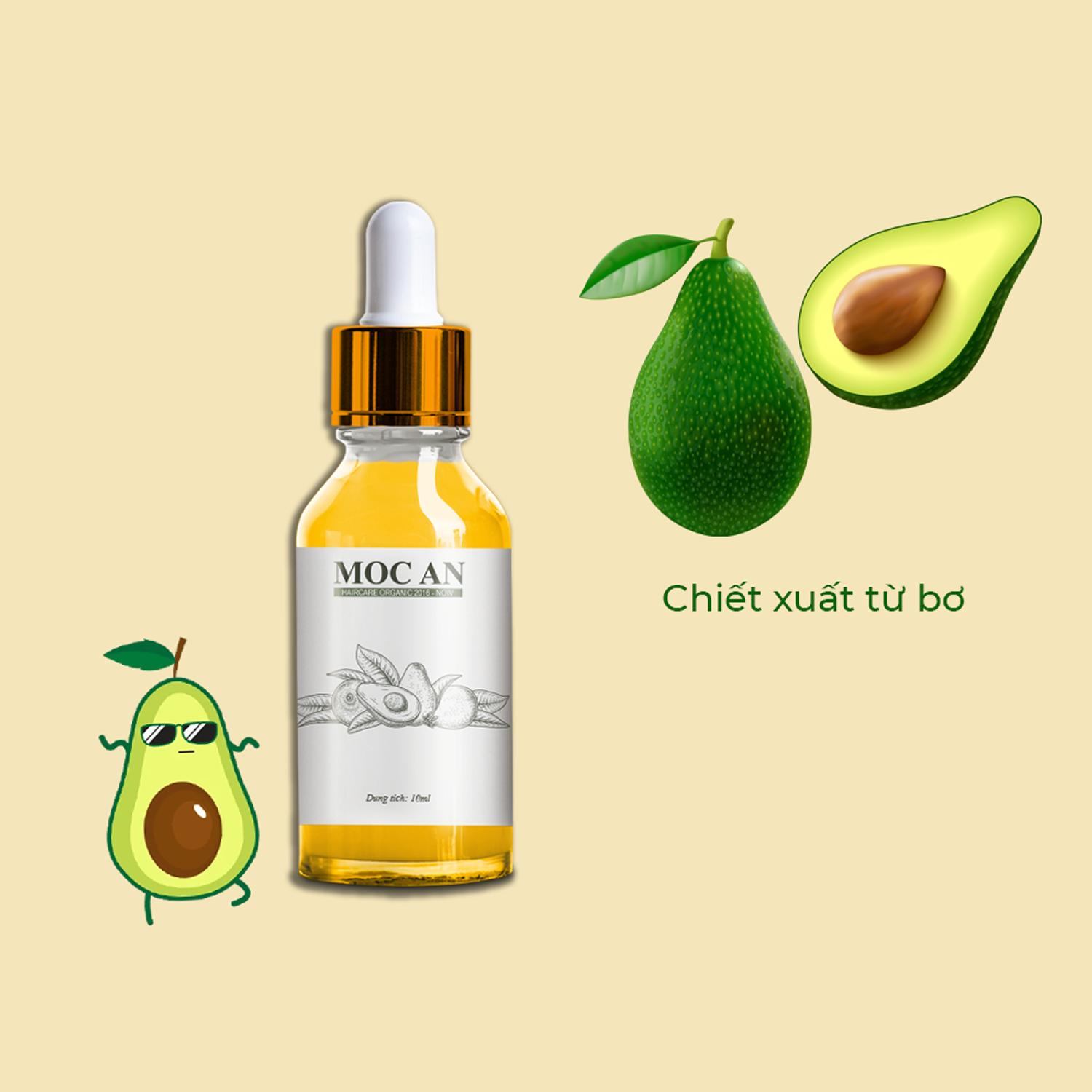 [DBO10] Tinh Dầu Bơ Avocado Oild Organic [10ML] Mộc Ân Haircare