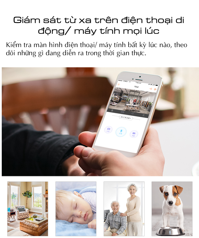 Camera Wifi 2MP IMOU CUE 2 C22EP 1080P góc siêu rộng, đàm thoại hai chiều - Hàng chính hãng