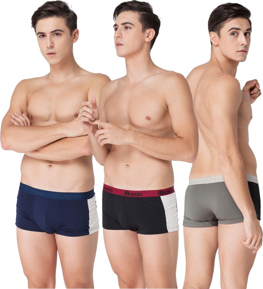 Combo 3 Chiếc Quần Lót Nam Thời Trang Boxer Poly iBasic PANM007