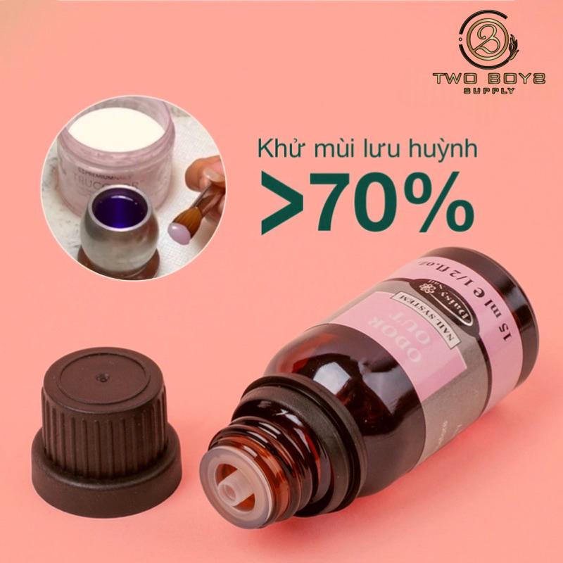 Chai khử mùi lưu huỳnh Odor Out  - Dung dịch khử mùi ngành Nail chuyên dụng