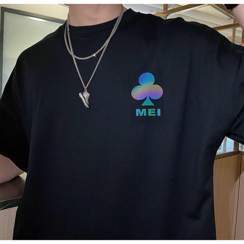 Áo Thun Phản Quang Tay Lở Unisex