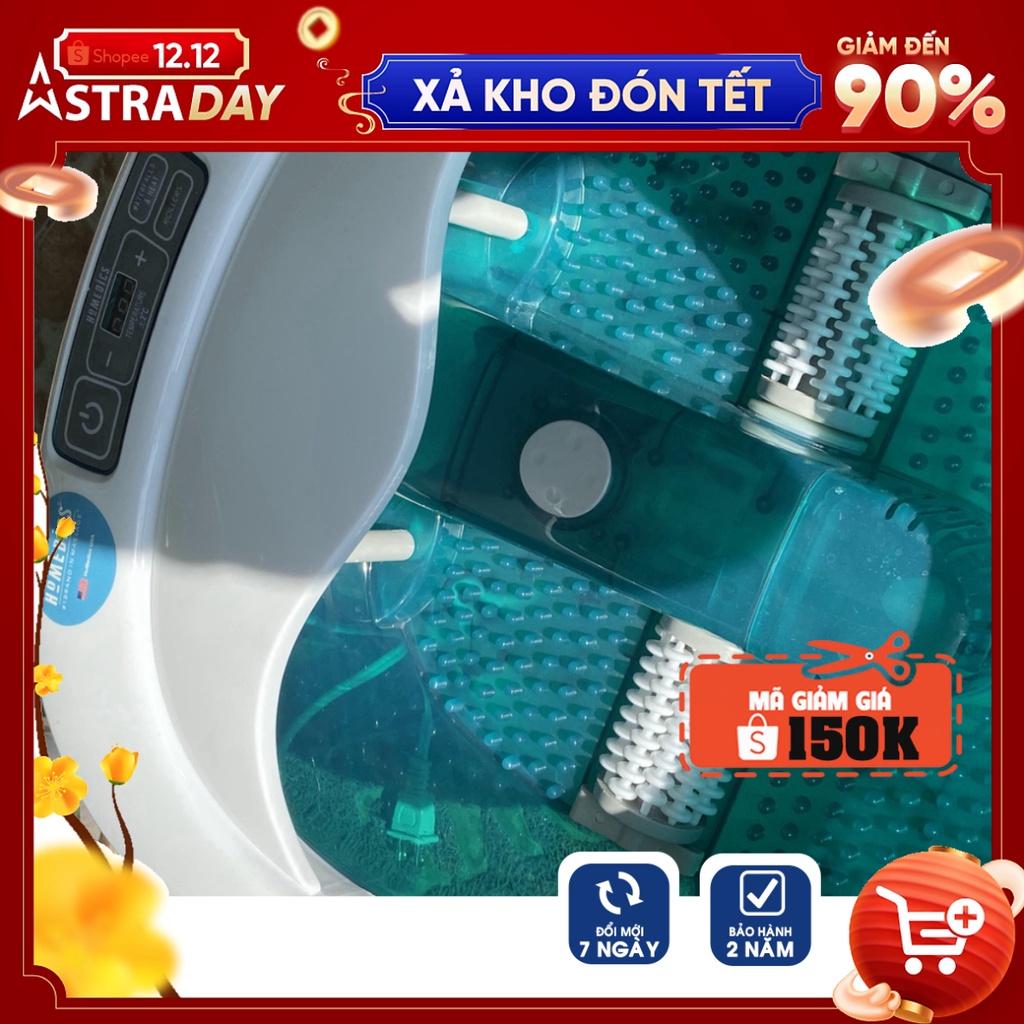 [Hàng Chính Hãng - BH 2 Năm]Bồn ngâm chân Homedics FB650 4 con lăn massage tự động đạt FDA hoa kỳ