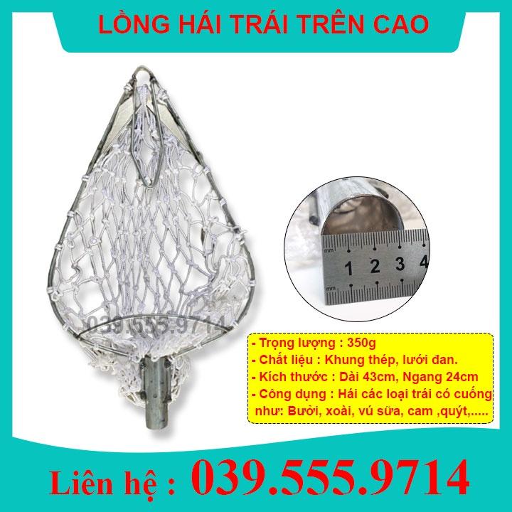 LỒNG ( VỢT) HÁI TRÁI TRÊN CAO