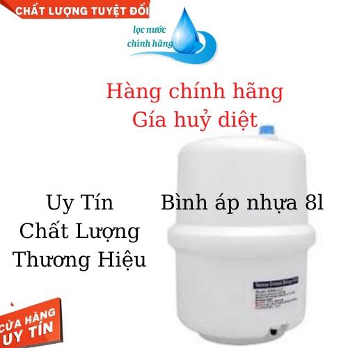 bình áp nhựa 8l_ bình chứa nước _ bầu chứa nước sach máy lọc nước ro