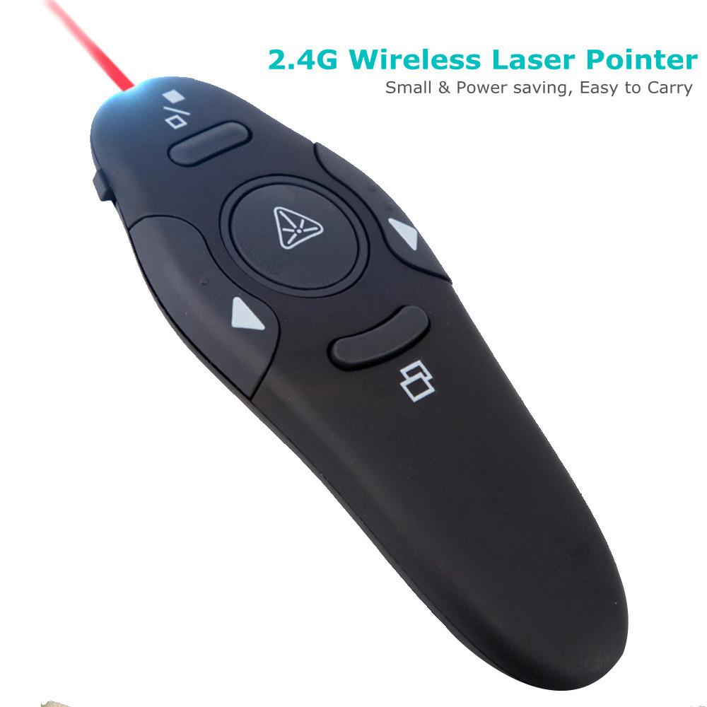 Người trình bày điều khiển từ xa không dây 2,4GHz con trỏ USB cho máy chiếu PPT PowerPoint Pen
