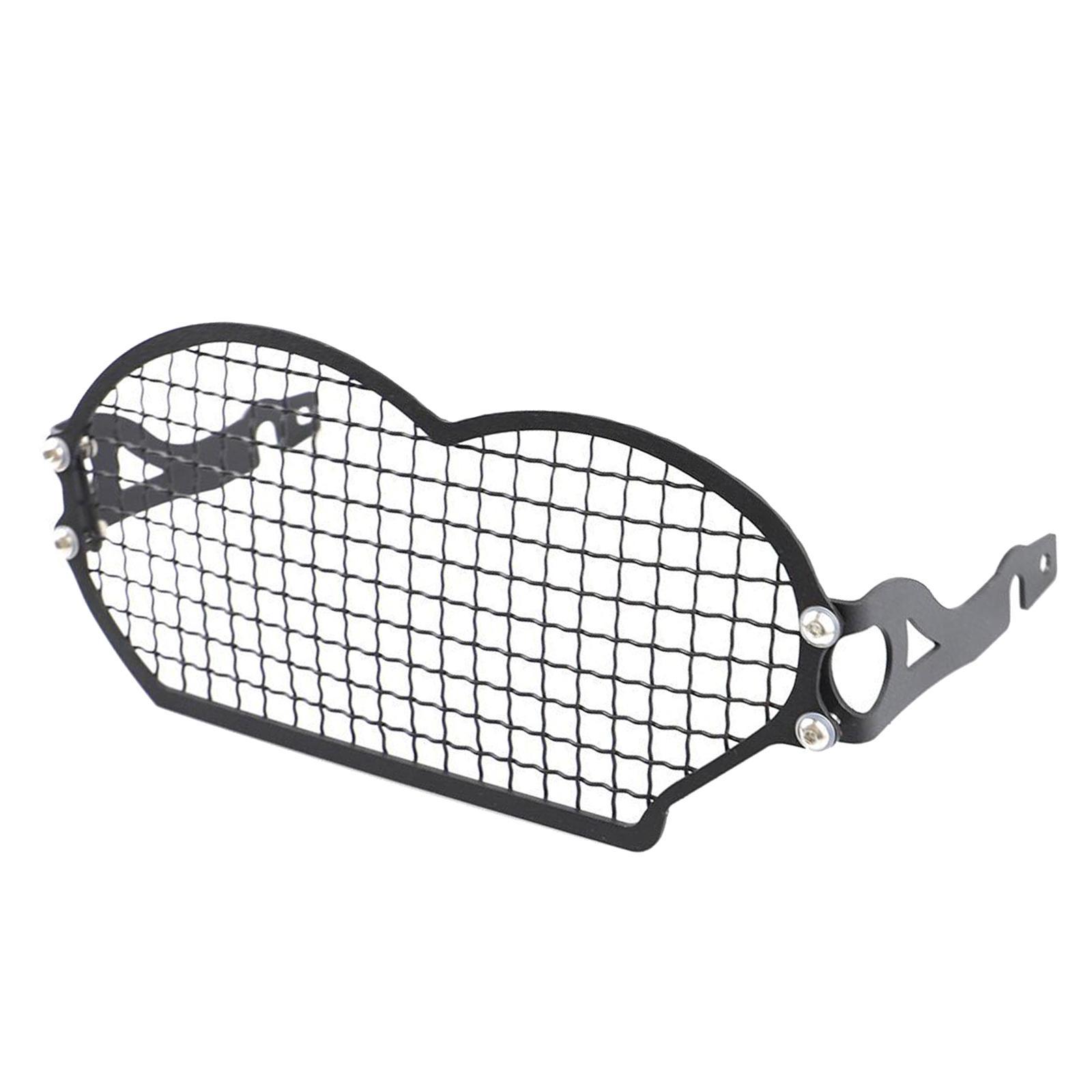 Black Motorcycle Headlight Protector Guard Grill for   2004-2012