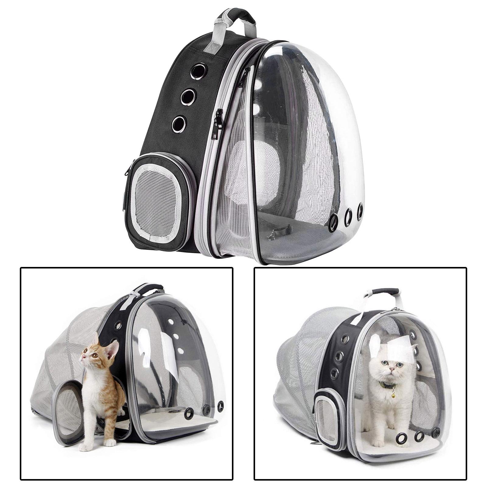 Expandable Cat Carrier Bubble Backpack Cat Pet Travel Bag