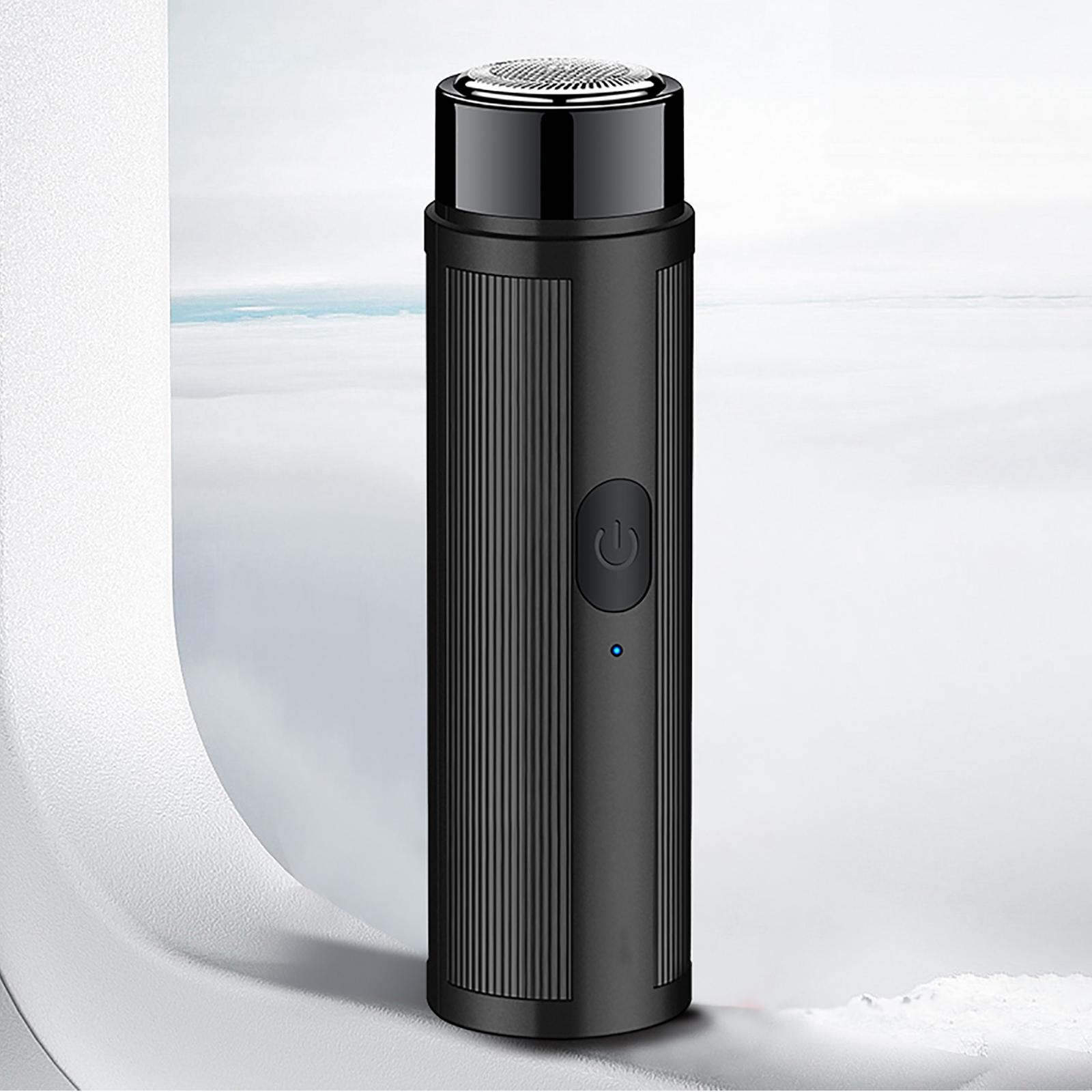 Portable Mini Electric Shaver Cordless Pocket Size USB Charging for Facial Beard Men