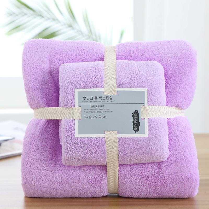 Set 2 Khăn Tắm Cao Cấp 70x140cm 35x75cm