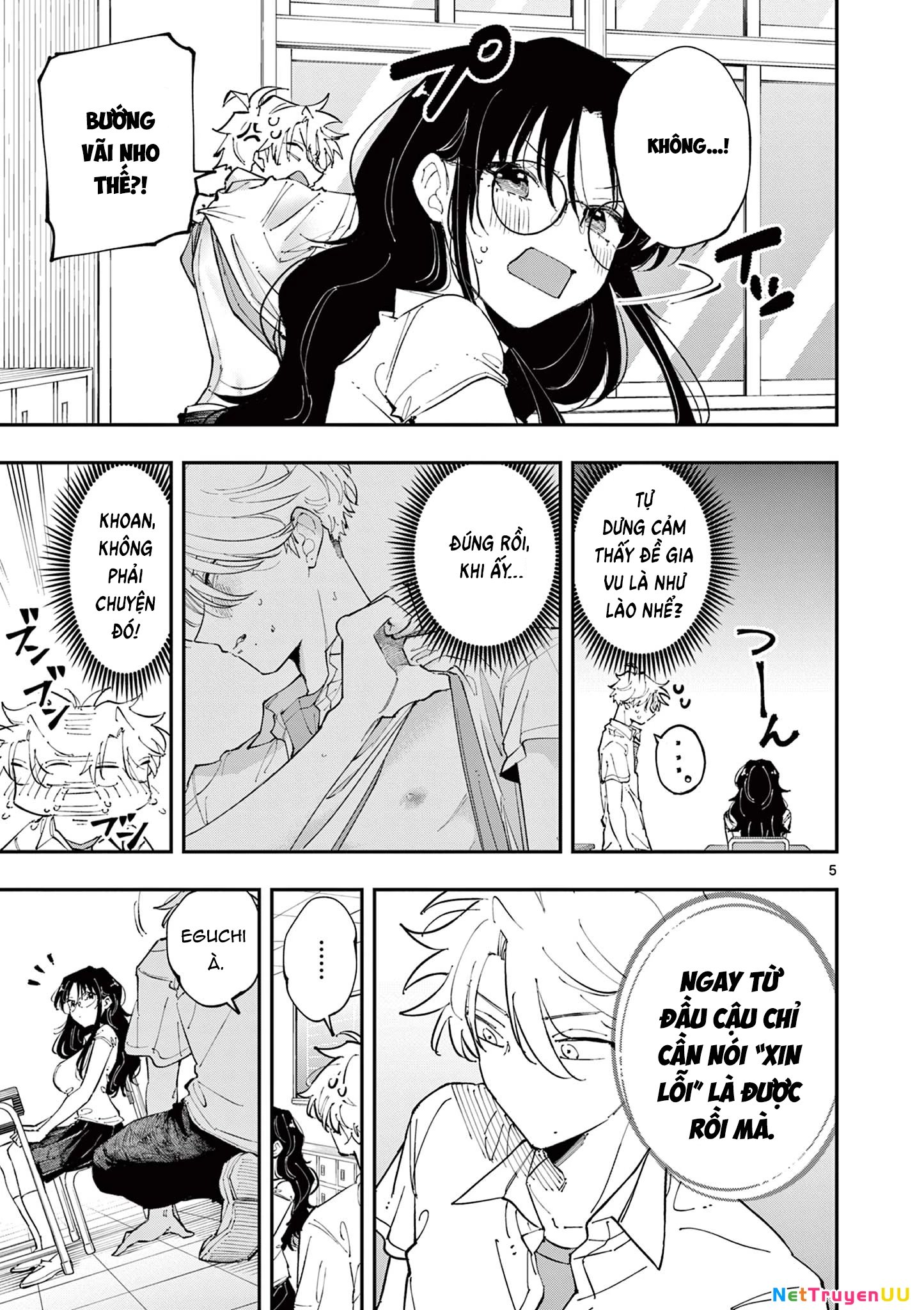 cậu bạn bàn bên cứ nhìn tôi bằng ánh mắt đó - tonari no seki no yatsu ga souiu me de mitekuru chapter 18 5