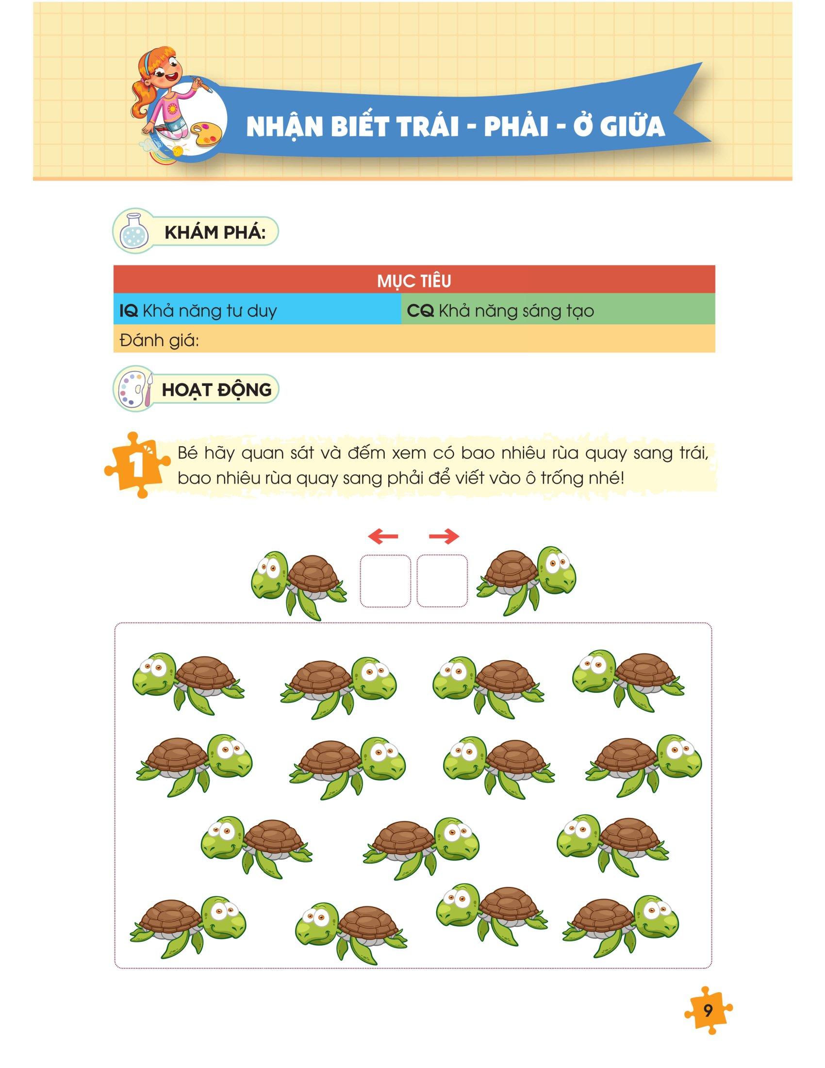 IQ Montessori Logic - Phát Triển Toàn Diện Khả Năng Tư Duy Logic Cho Trẻ Từ 3-6 Tuổi