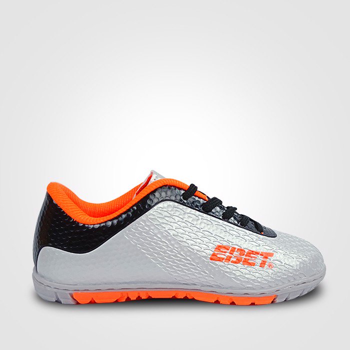 Giày Đá Bóng Trẻ Em Động Lực EBET 6302 (màu bạc cam