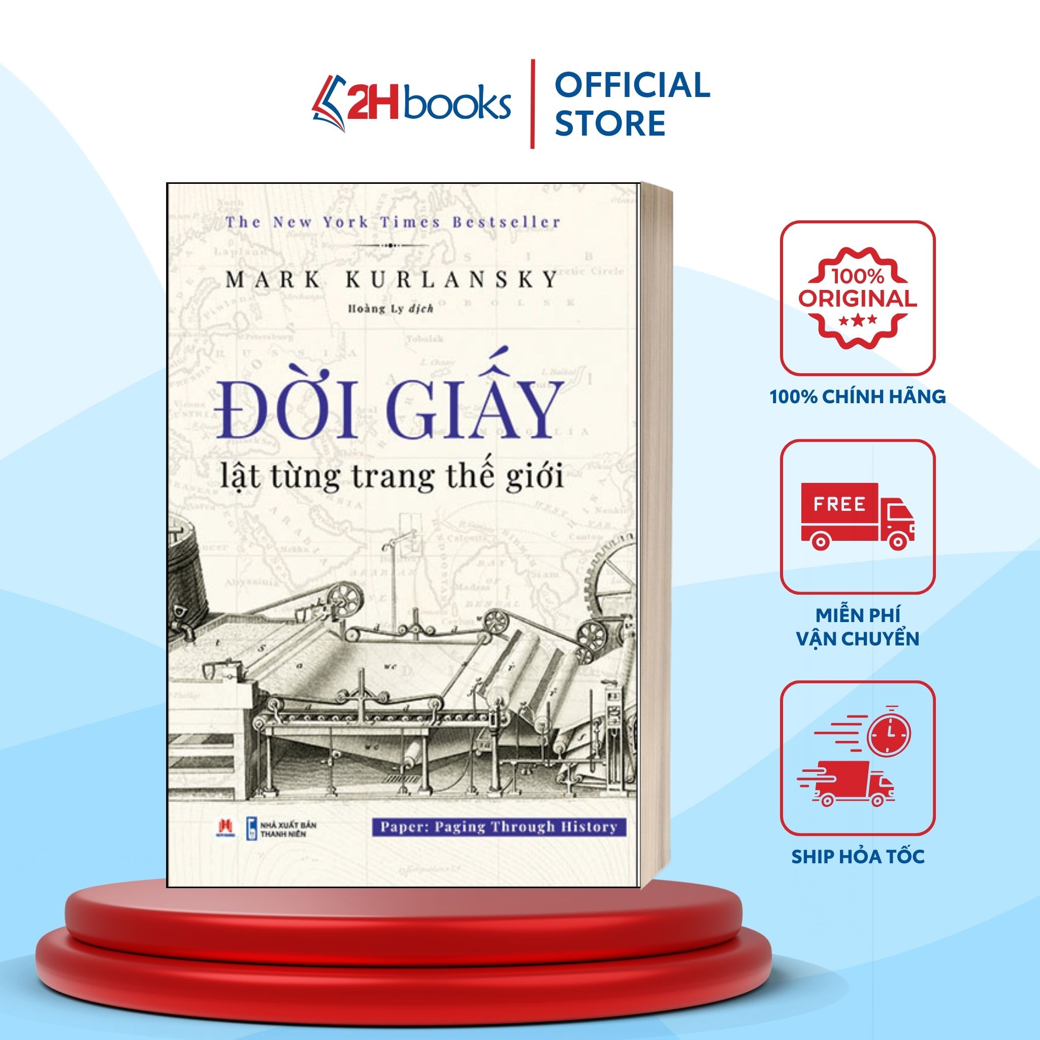 Sách- Đời Giấy- Lịch Sử Thế Giới- 2024- 2HBooks