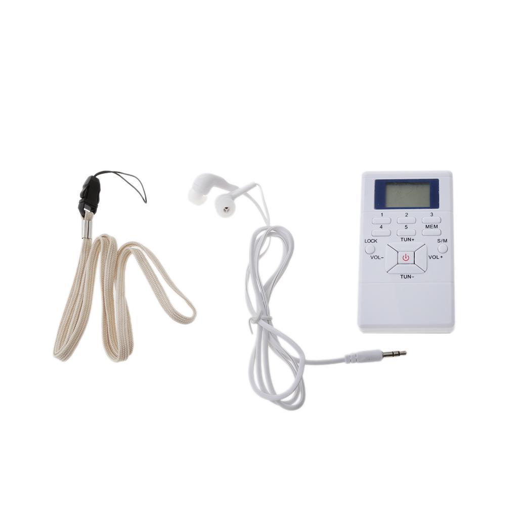 FM , Personal Digital Tuning Receiver Stereo with 2x AAA Battery