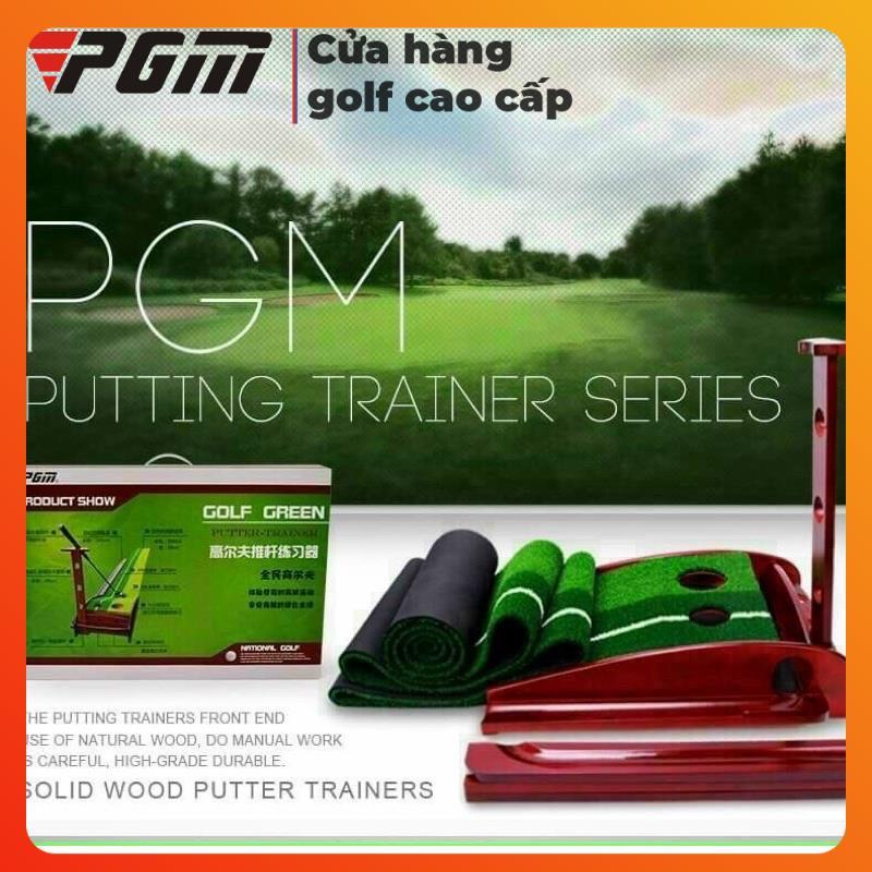 Combo Thảm Tập Putting Gỗ -Gậy Putter G300