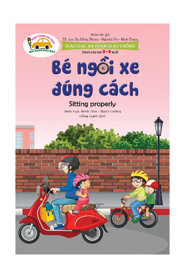 Combo sách Giáo dục an toàn giao thông dành cho trẻ 3-4 tuổi