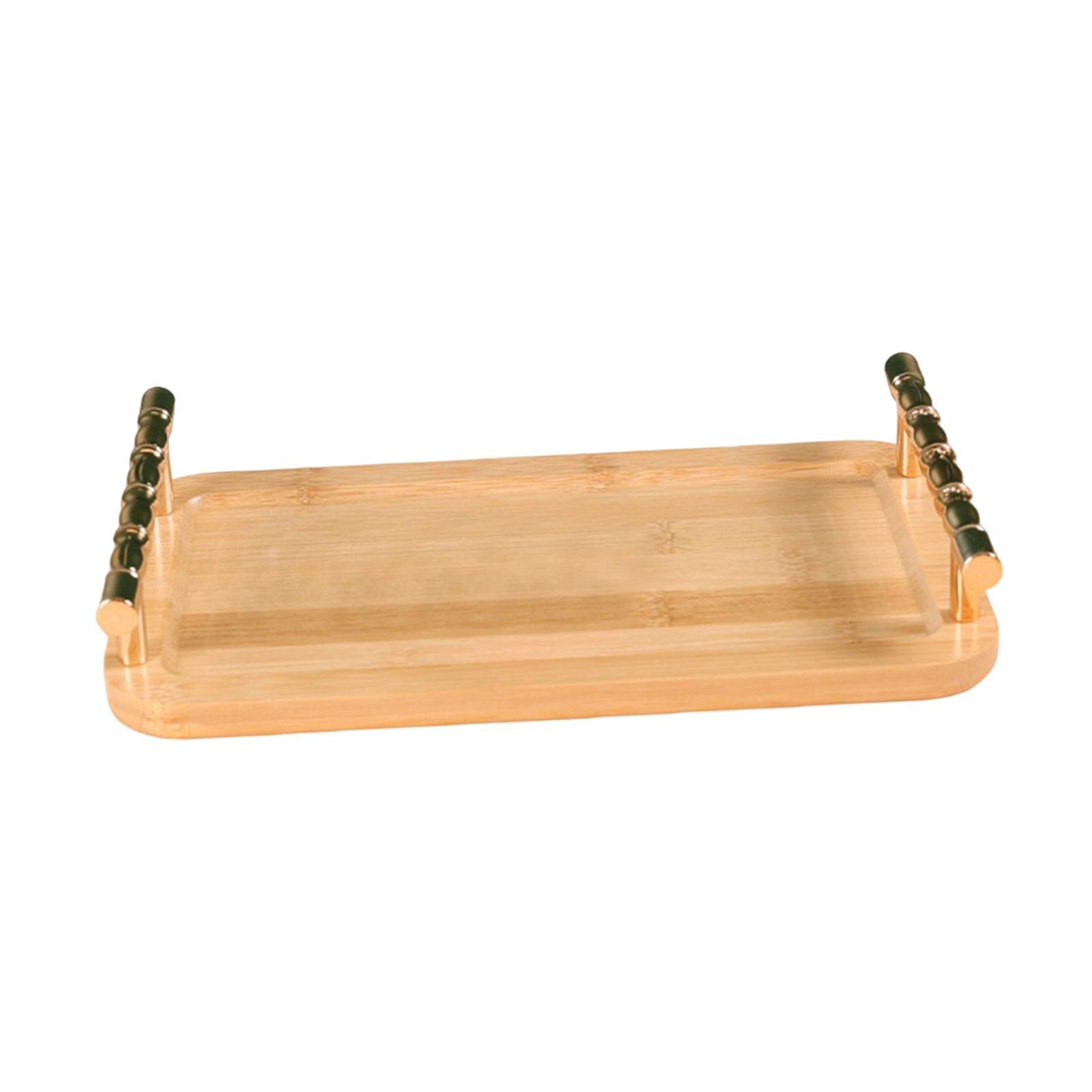 Portable Serving Tray Food Storage Tray for Kitchen Counter Desktop Party