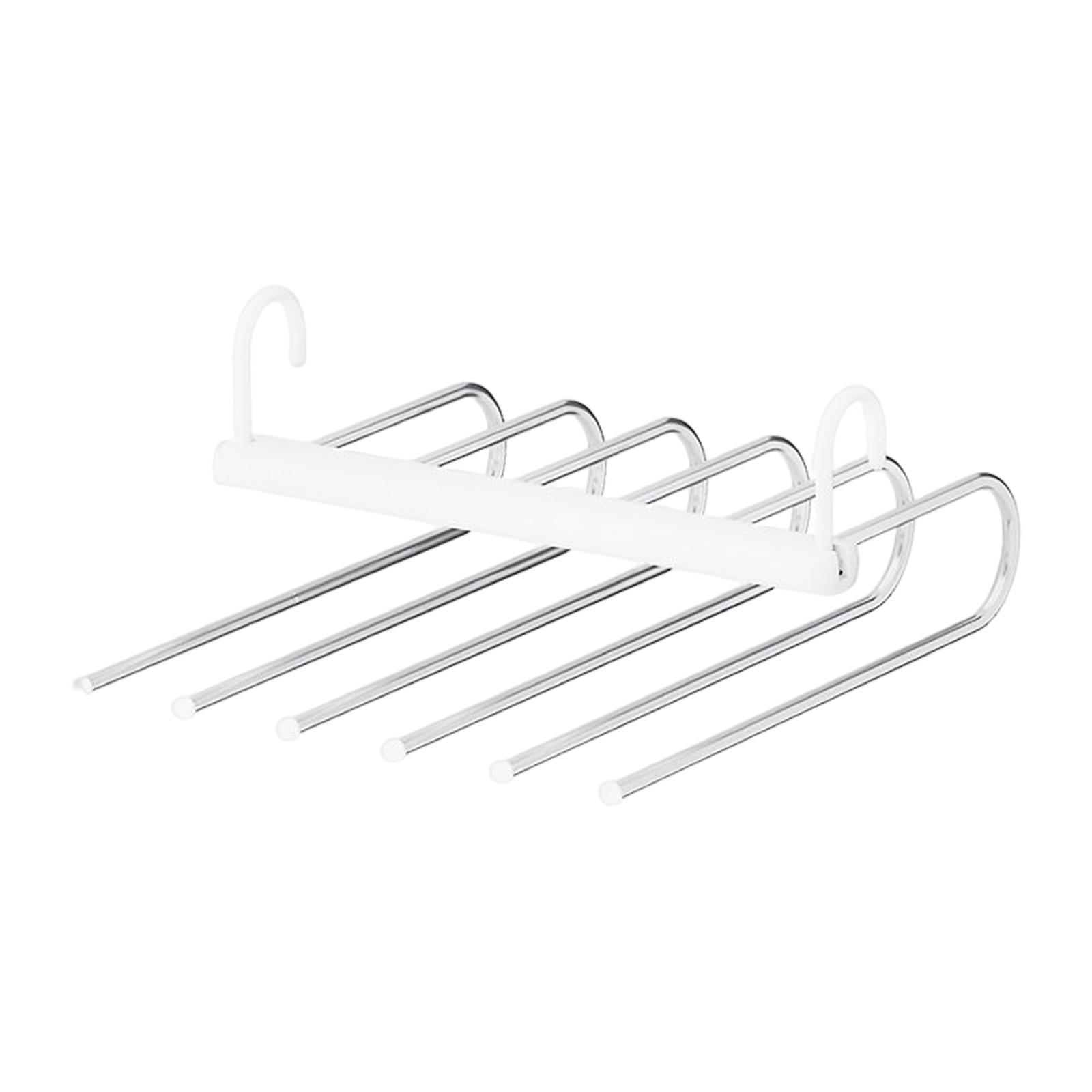 Multipurpose Folding Pants Hanger Clothes Hanger for Wardrobe Laundry Room