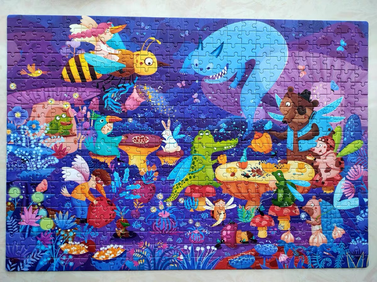 Ghép hình 500 miếng Lễ hội hóa trang - Puzzle 500pcs - Đồ chơi trẻ em Mideer chính hãng