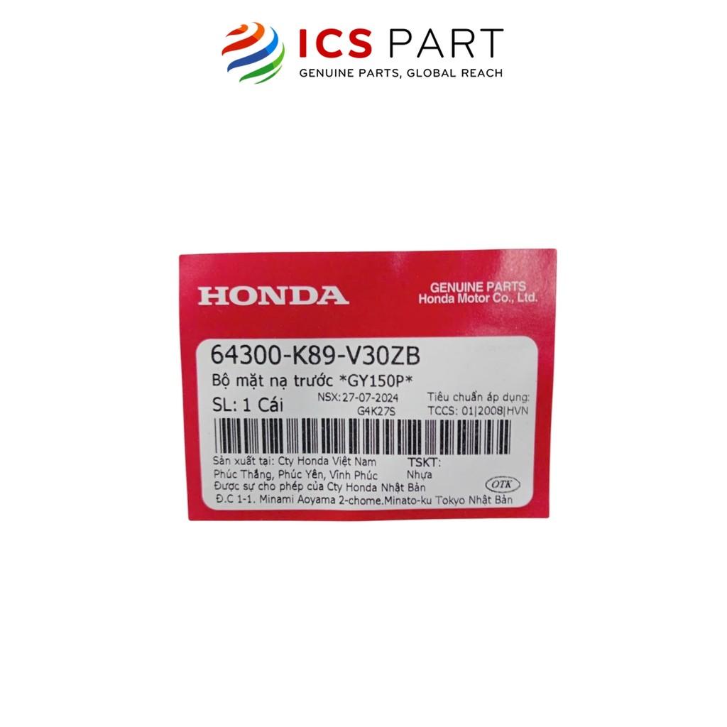 Bộ Mặt Nạ Trước Gy150P HONDA Wave 110 2019 Màu Xanh Cốm (64300K89V30ZB)