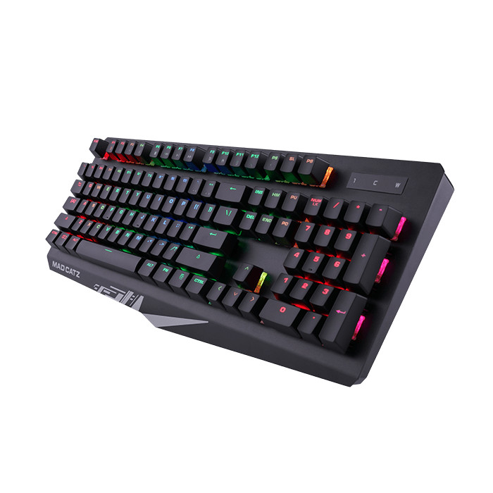 Bàn phím chơi game cơ học Mad catz  S.T.R.I.K.E. 4 ( Mad Catz The Authentic S.T.R.I.K.E. 4 Mechanical Gaming Keyboard) _hàng chính hãng