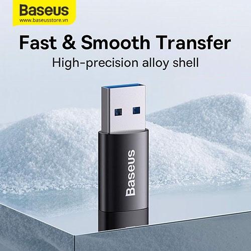 Đầu chuyển USB 3.1 sang Type C Baseus Ingenuity Series Mini OTG ( Hàng Chính Hãng)