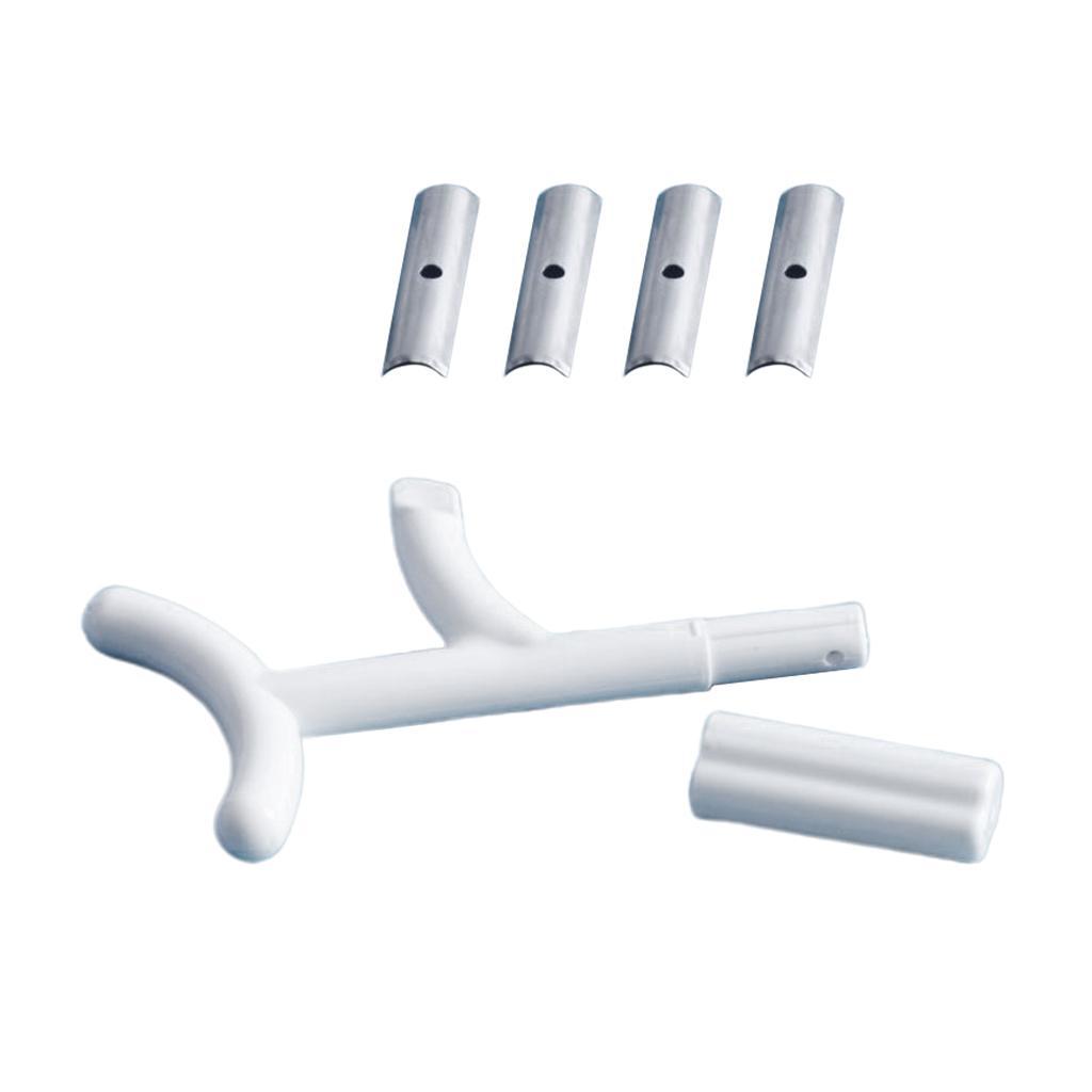 1pc Heavy Duty  Scraper Bow  Feather Fletching  Handle