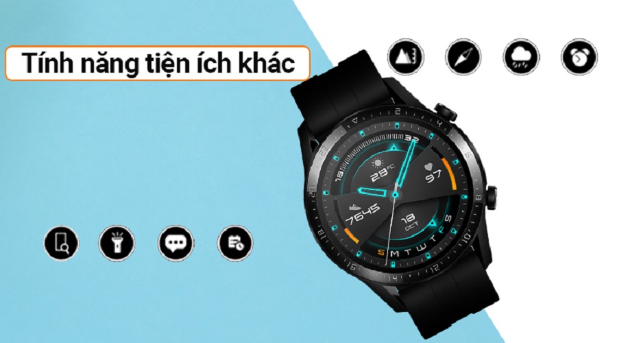 Đồng hồ thông minh Huawei Watch GT 2 46mm chính hãng