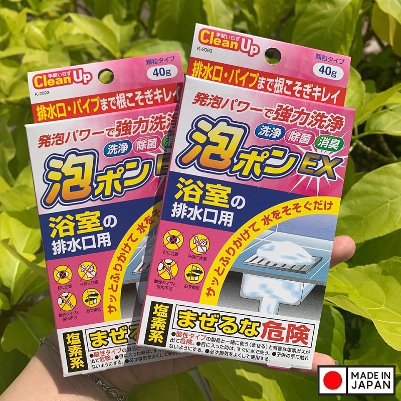 Bột thông tắc đường ống nhà tắm Kokubo 40g - Made in Japan